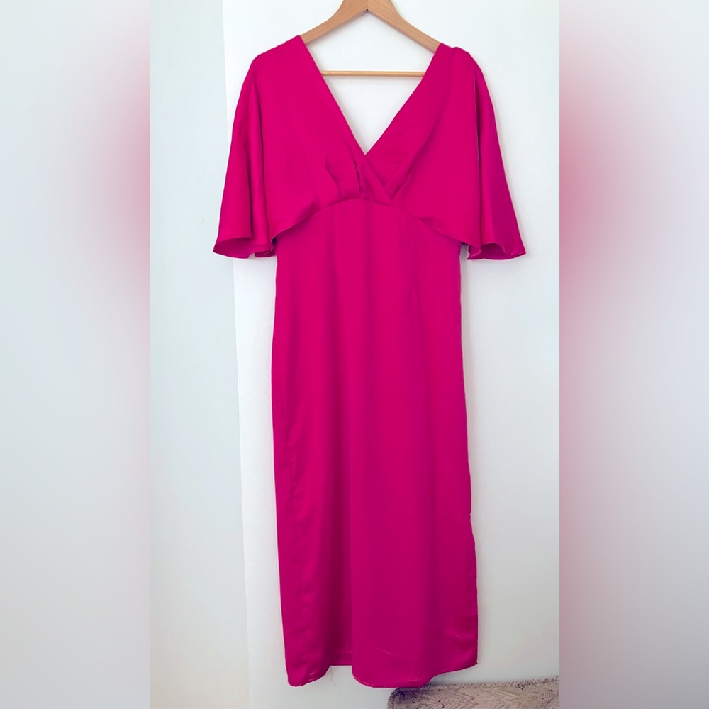 Pink Silky dress by Vila EU size 38